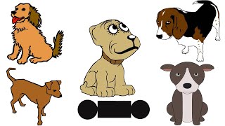 How to Draw a Dog Easy for Kids Step by Step | Learn to Draw a Dog