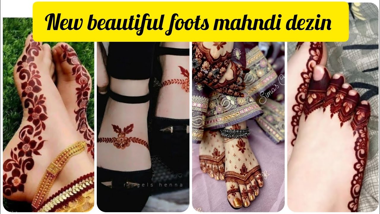 New beautiful foots mahndi dezins 
