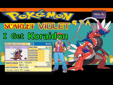 Pokemon Scarlet and Violet GBA Rom Hacks Walkthrough 