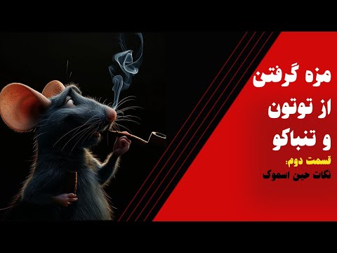 مزه گیری از توتون و تنباکو قسمت دوم نکات حین اسموک