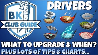 CLUB GUIDE: Drivers - What to Upgrade & When? Tips & Charts Included | Golf Clash