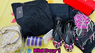 My Eid Shopping Haul || Eid DAY 1