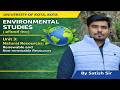 Unit 3: Natural Resources :Renewable and Non-Renewable Resources by Satish Sir 
