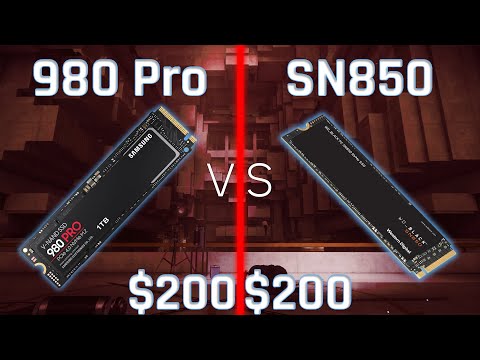 Samsung 980 Pro vs WD Black SN850 | Real-World Performance (incl. Gaming)