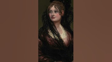 Thumbnail of She Walks In Beauty, by Lord Byron + Portrait of Dõna Isabel de Porcel, by Francisco Goya. #shorts