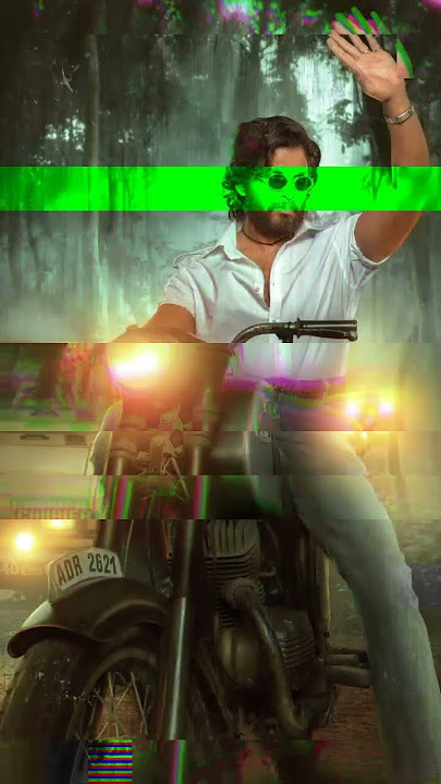 🔥🔥Kgf bgm to National award winner Icon star cutout 🔥🔥