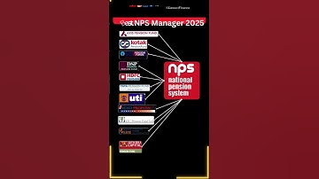 Best NPS Fund Manager 2025 #nps