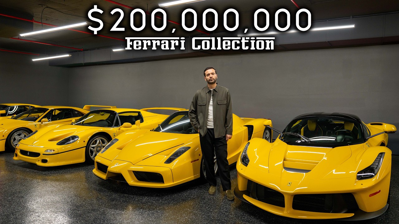 Inside a $200,000,000 Ferrari Collection
