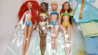 Disney Princess Dress Transformation~ DIY Miniature Ideas for Barbie Wig, Dress, Faceup,and More!DIY