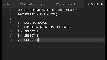 Cómo Crear Menús Desplegables Dependientes con JavaScript, PHP y MySQL: Tutorial Completo
