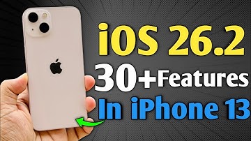 iOS 26.2 is Released - 30+ Features in iPhone 13