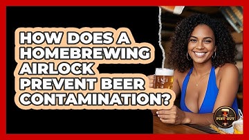 How Does A Homebrewing Airlock Prevent Beer Contamination? - The Pint Guy