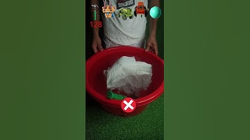 TRY TO GUESS HOW MANY TISSUE PAPER IT TOOKS! #satisfying #asmr #experiment #water