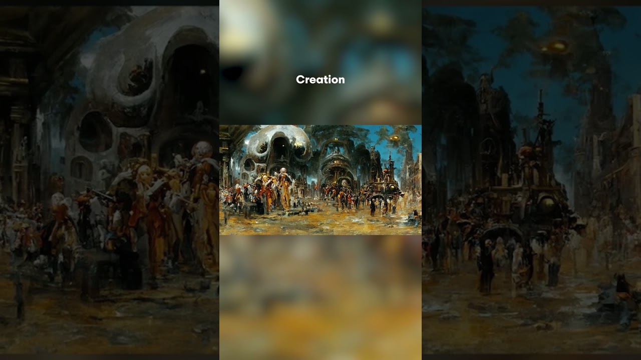 I asked ai to make dystopian art! 