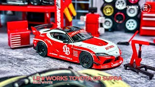 トイザらス MINI GT LB★WORKS パンデム トヨタ GR Supra Unboxing MINIGT 1:64 LB☆WORKS Toyota GR Supra - Red/White