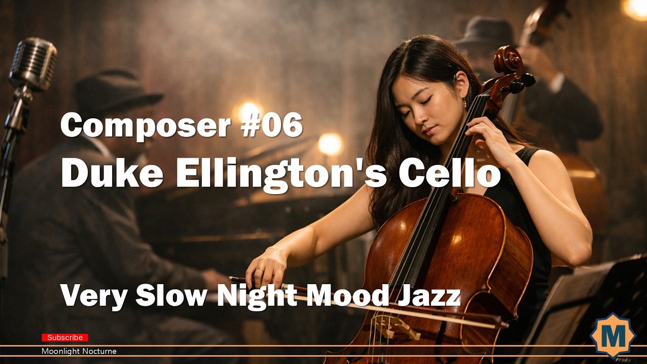 Duke Ellington's Cello - Very Slow Night Mood Jazz - Composer #6(7H)
