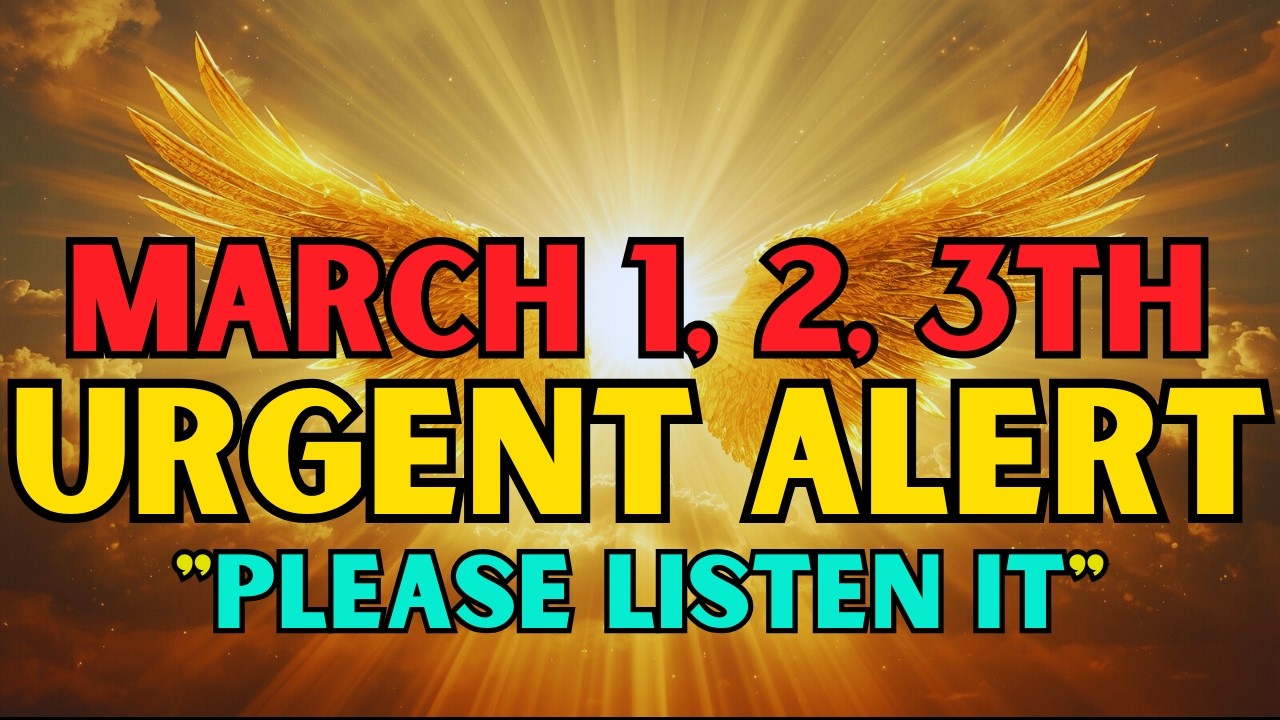 🔴 Chosen Ones Ignoring This Prophetic Date Will Cost You All  God Said_ March 1 2 3