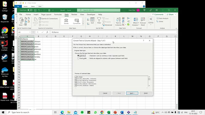 How to keep leading zeros when opening a CSV file in Excel