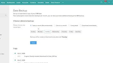 Filtered Data Exports for Zoho CRM with Zoho Analytics