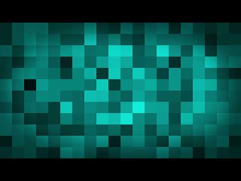 Light blue glowing pixels square abstract background Free Stock Video