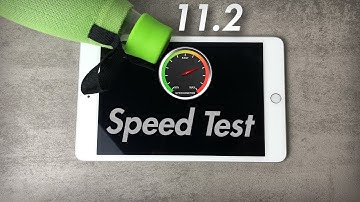 iOS 11.2 vs 11.1.2  Speed Test - iPad Mini 4