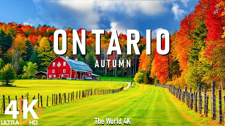 Autumn in Ontario 4K🍁  Discover the Most Beautiful Fall Colors in Canada’s Heartland