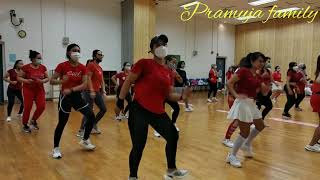 GOYANG KARAWANG zumba aerobic,,,,, pramuja family