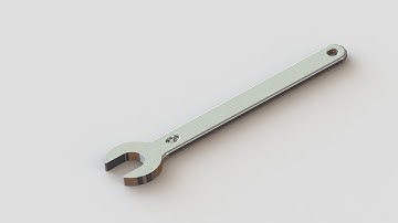 How to make a Wrench in SolidWorks