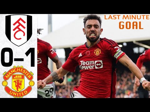 Fulham vs Manchester United 0-1 - All Goals and Highlights - 2023 💥 B.FERNANDES