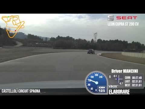 Seat Leon Cupra ST 280 cv Castellolì on board