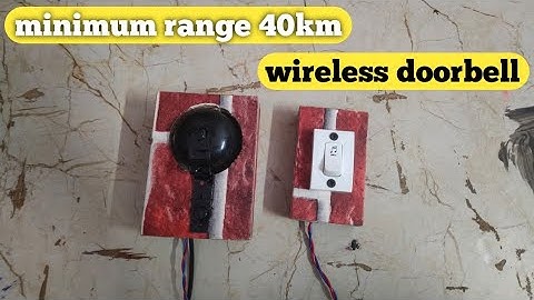 diy wireless doorbell : unlimited range wireless doorbell