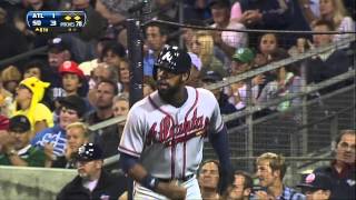2013/06/12 Heyward scores a run