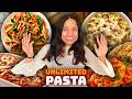 Eating only pasta for 25 hours   unlimited pasta eating challenge   sosaute