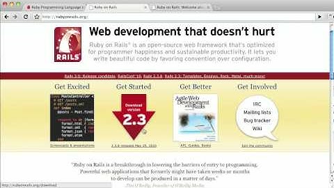 Ruby on Rails: Introduction