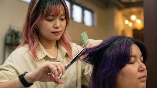 ✂️(ASMR) Tokyo English-Speaking Freelance Stylist: Haircut, Wash & Deep Head Spa