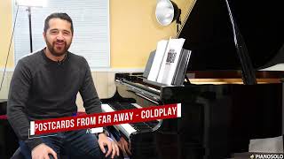 Postcards from far away - Coldplay - Tutorial per pianoforte