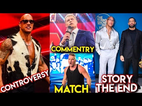 The Rock Made Big Controversy 😱 Roman Reigns will End Story, Cody ...