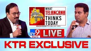 Minister KTR Exclusive Interview | TV9 Mega Political Conclave 2023 | #WhatTelanganaThinksToday