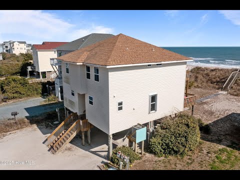 3802 Island Drive, North Topsail Beach, NC home video tour