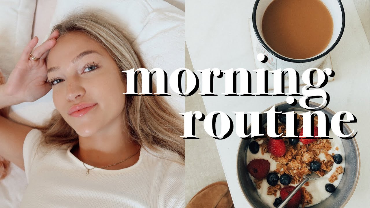 college morning routine: senior year | maddie cidlik