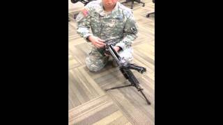 M249 Light Machine Gun - Clear & Disassembly