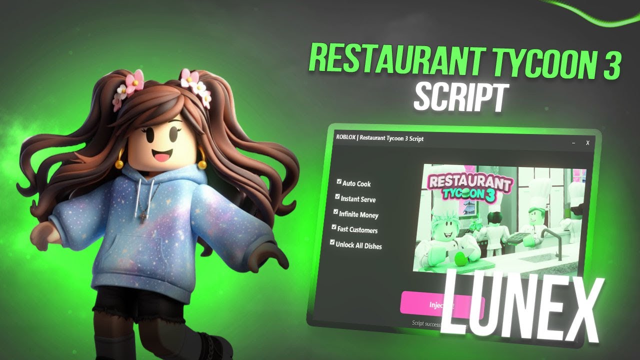 Скрипт для Restaurant Tycoon 3 (PASTEBIN) — ЛУЧШИЙ СКРИПТ?! 1М/10Мин 🏆БЕЗ КЛЮЧА