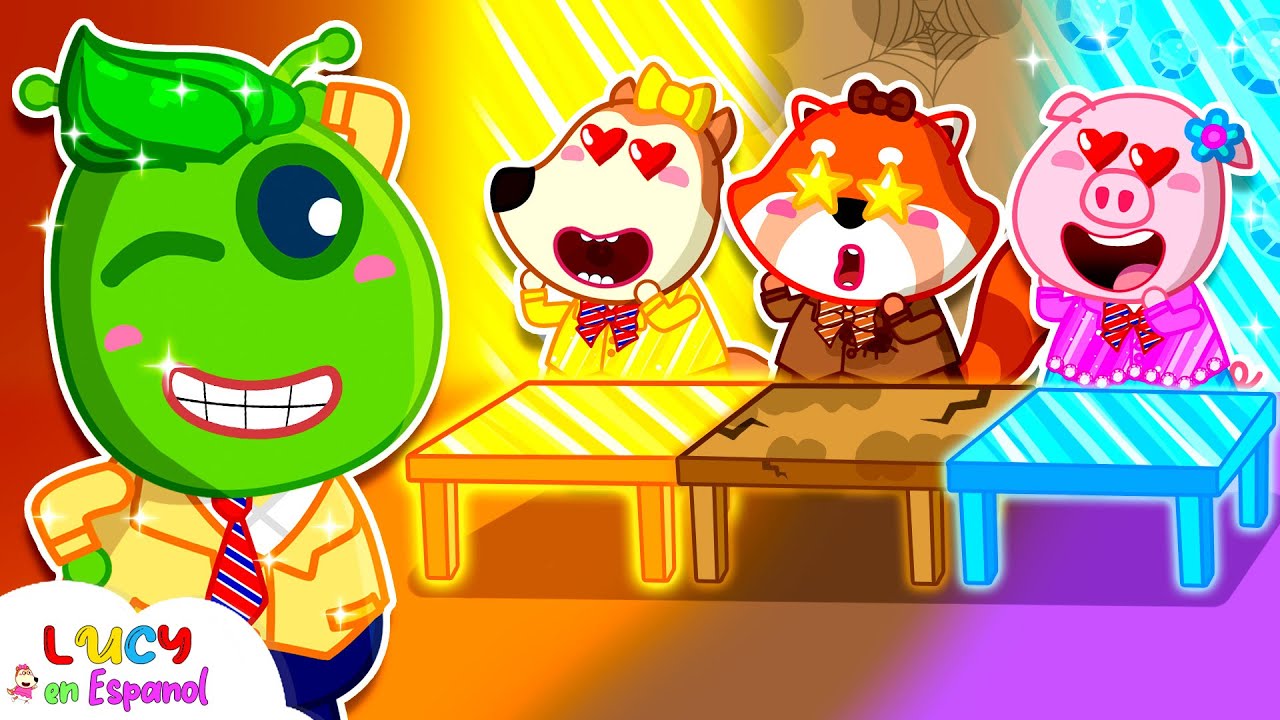 ¡Pobre Vs Rico Vs Giga Rico Chica Ama Alien - Lucy Primer día de Clases + Más🌈@LucyEnEspanol