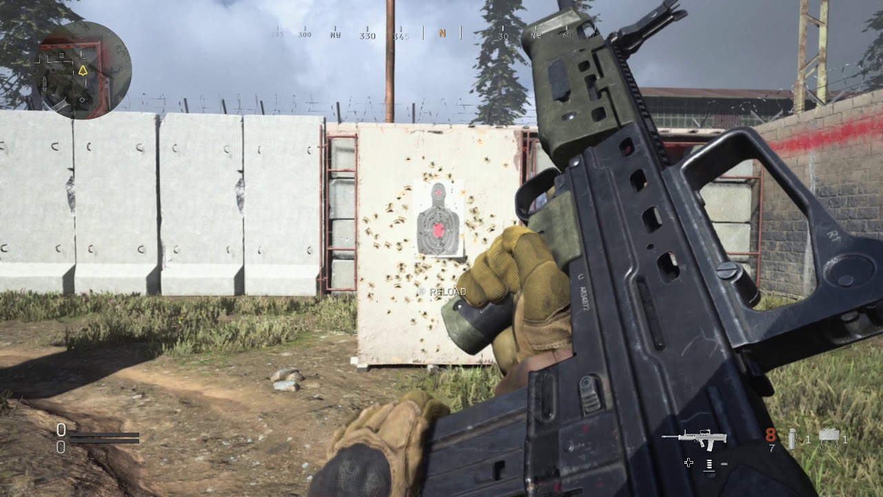 Modern Warfare | All 4 LMGs PKM,SA87,M91,MG34 [Test Range]