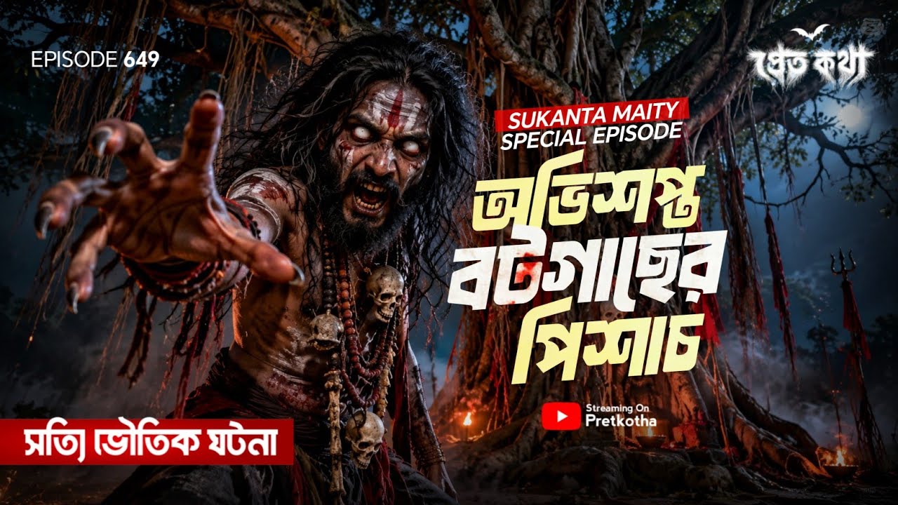 অভিশপ্ত বটগাছের পিশাচের সত্যি ভৌতিক ঘটনা |@Pretkotha Episode 649| Real Bengali Horror Story | 
