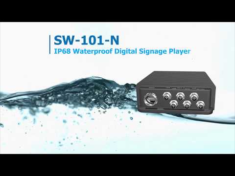 IP68 Waterproof Digital Signage Player for Outdoor Applications