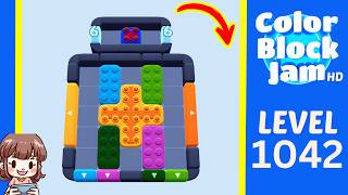 Color Block Jam Level 1042 Solution Walkthrough