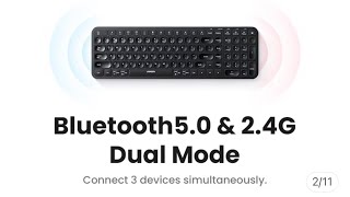 Best Logitech alternative | Unboxing UGreen Wireless Multi-mode keyboard for Windows and Mac screenshot 3