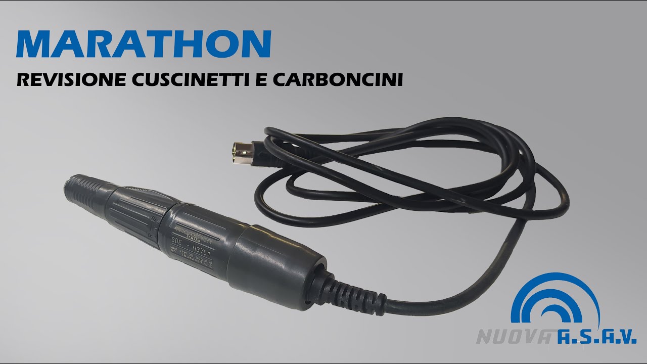 MARATHON MICROMOTORE  Revisione cuscinetti e carboncini
