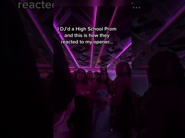 The greatest high school prom DJ ever 🔥 class=